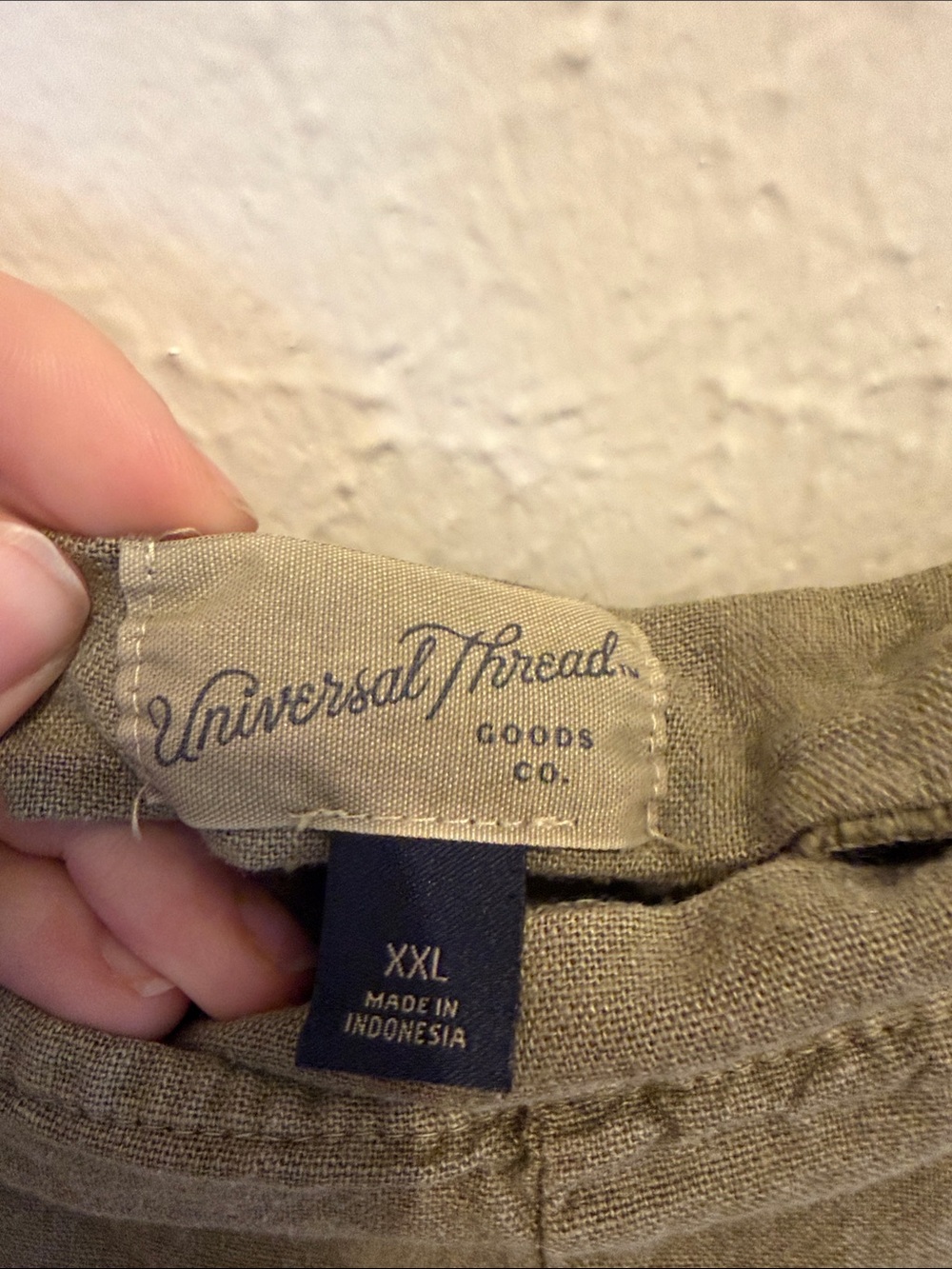 Universal Thread Olive Green Ribbed Strap Jumpsuit - Picture 2 of 3